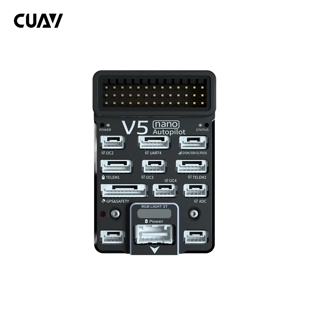 CUAV V5 NANO Pixhawk Open Source PX4 Flight Control Unmanned Aerial System PIX Flight Control Mini
CUAV V5 NANO Pixhawk Open Source PX4 Flight Control Unmanned Aerial System PIX Flight Control Mini