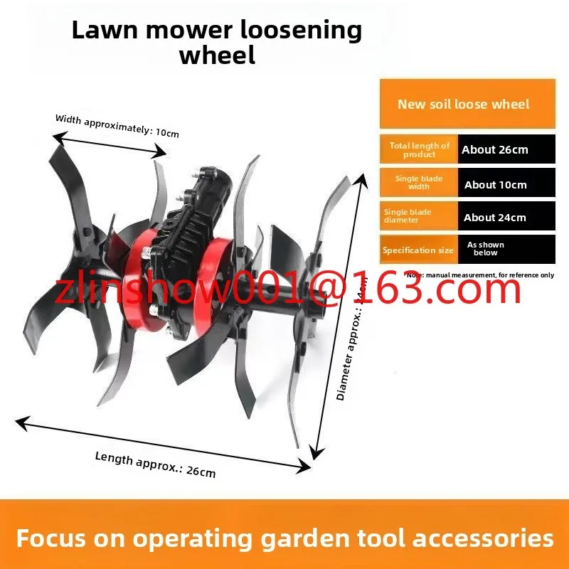 Accessories Ditching and loosening soil Deep tilling Anti-winding grass Gearbox assembly
Accessories Ditching and loosening soil Deep tilling Anti-winding grass Gearbox assembly