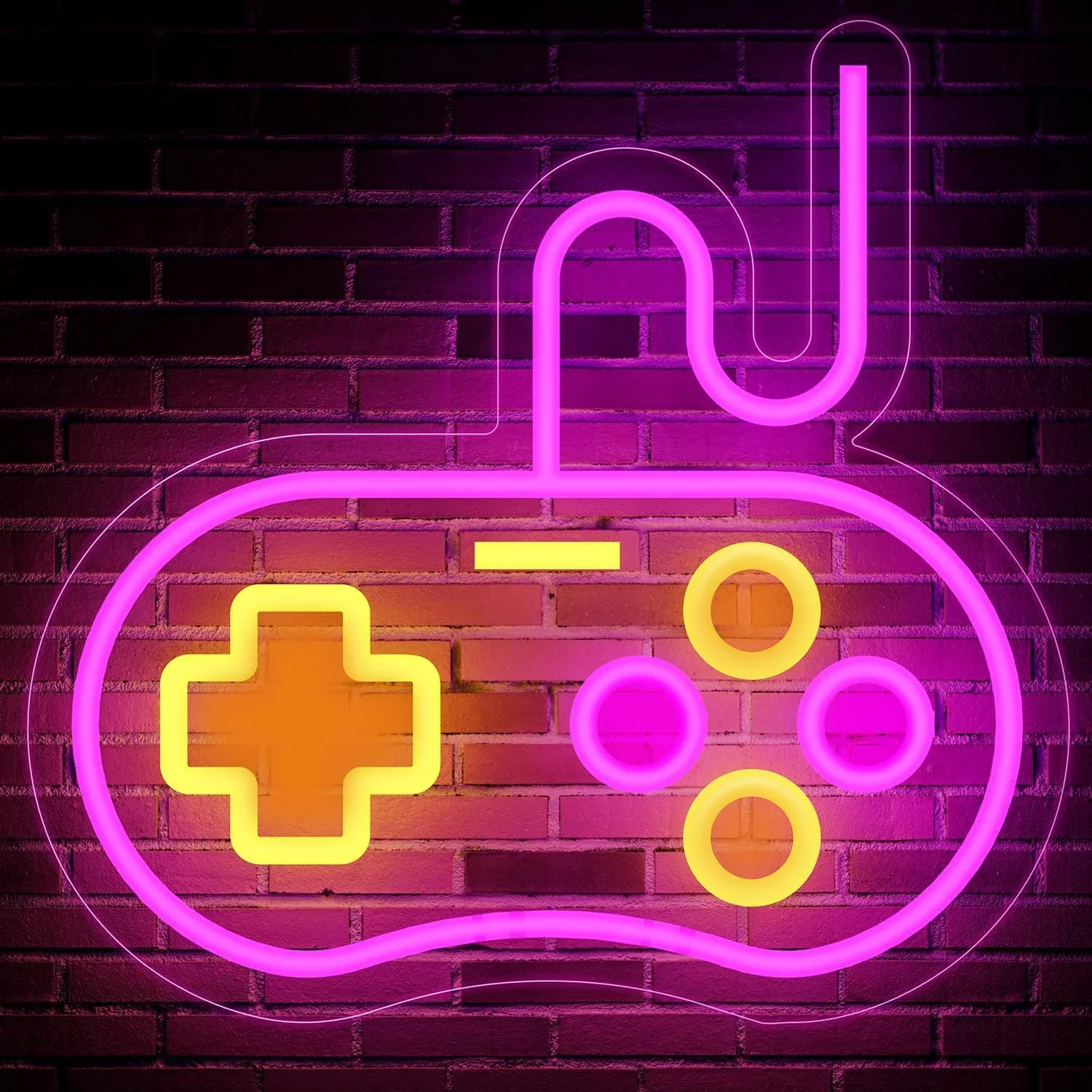 Game Neon Sign Colourful Hanging Neon Light Adjustable Brightness For Bedroom Party Game Room Bar Internet Cafe Game Shop Decor
Game Neon Sign Colourful Hanging Neon Light Adjustable Brightness For Bedroom Party Game Room Bar Internet Cafe Game Shop Decor