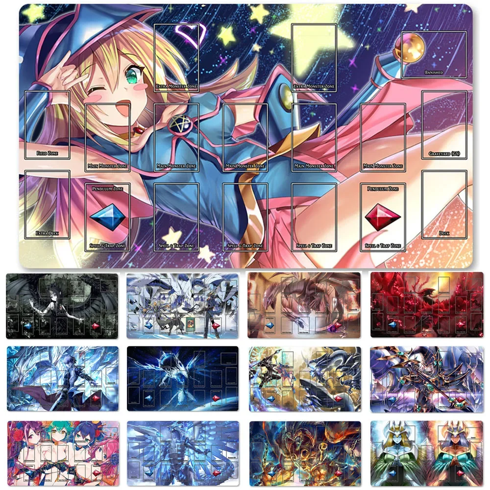 YuGiOh Playmat Blue-eyes Ultimate Dragon Dark Magician Duel Monsters Playmats Compatible for OCG TCG + Free Bag - 3507201
YuGiOh Playmat Blue-eyes Ultimate Dragon Dark Magician Duel Monsters Playmats Compatible for OCG TCG + Free Bag - 3507201