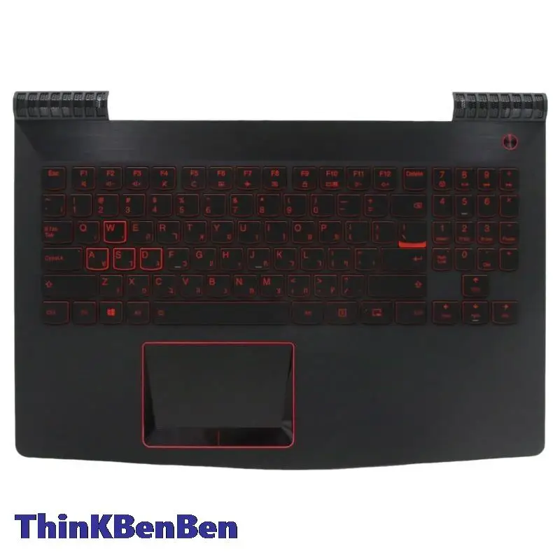 Черный верхний корпус (накладка на клавиатуру) для Lenovo Legion R720 15 Y520 15 15IKBM 5CB0P24333 (вкладыш для рук, клавиатура, иероглифы на ивритском языке, Израиль)
Черный верхний корпус (накладка на клавиатуру) для Lenovo Legion R720 15 Y520 15 15IKBM 5CB0P24333 (вкладыш для рук, клавиатура, иероглифы на ивритском языке, Израиль)