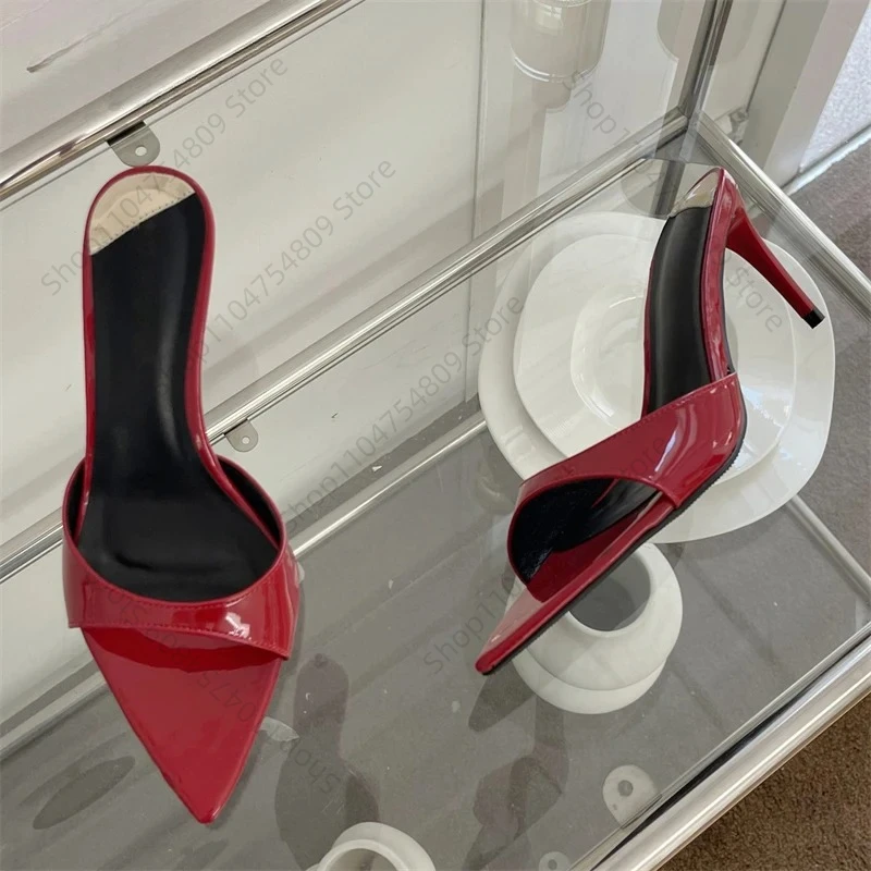2025 New Sexy Thin Heels Slipper For Women Summer Fashion Pointed Toe Slides Stripper Party Sandal Mule Shoes Zapatillas Mujer
2025 New Sexy Thin Heels Slipper For Women Summer Fashion Pointed Toe Slides Stripper Party Sandal Mule Shoes Zapatillas Mujer