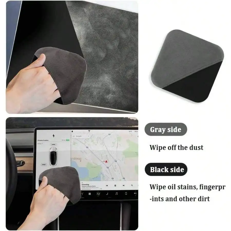 Double Sided Microfiber Car Screen Cleaner Cloth For Dashboard Phone Display Dust Oil Stain Removal
Double Sided Microfiber Car Screen Cleaner Cloth For Dashboard Phone Display Dust Oil Stain Removal