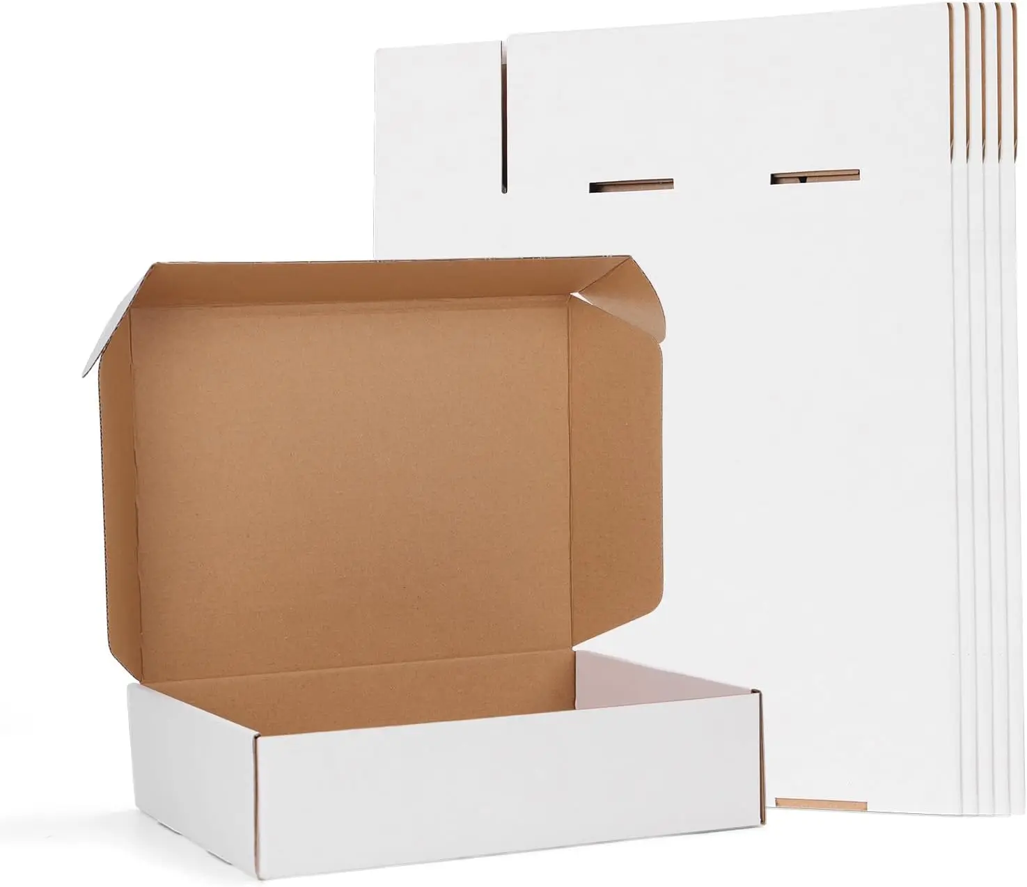 6 Pack 12x9x3 Shipping Boxes, White Corrugated Cardboard Boxes for Packaging Small Business, Moving and Storing
6 Pack 12x9x3 Shipping Boxes, White Corrugated Cardboard Boxes for Packaging Small Business, Moving and Storing
