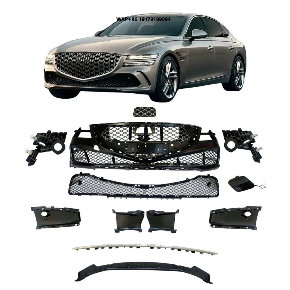 Car Front Bumpers Assembly Bumper Cover Kit for G80 2024 86530-T1100 86350-T1190
Car Front Bumpers Assembly Bumper Cover Kit for G80 2024 86530-T1100 86350-T1190