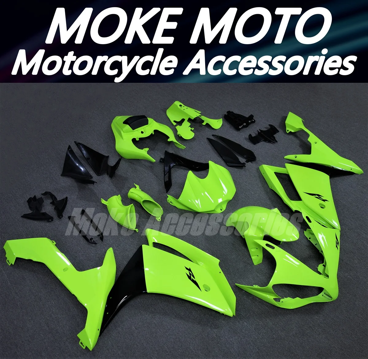 Fairings Kit Fit For Yzf R1 2007-2008 Bodywork Set High Quality Abs Injection New Neon Black Fluorescence
Fairings Kit Fit For Yzf R1 2007-2008 Bodywork Set High Quality Abs Injection New Neon Black Fluorescence