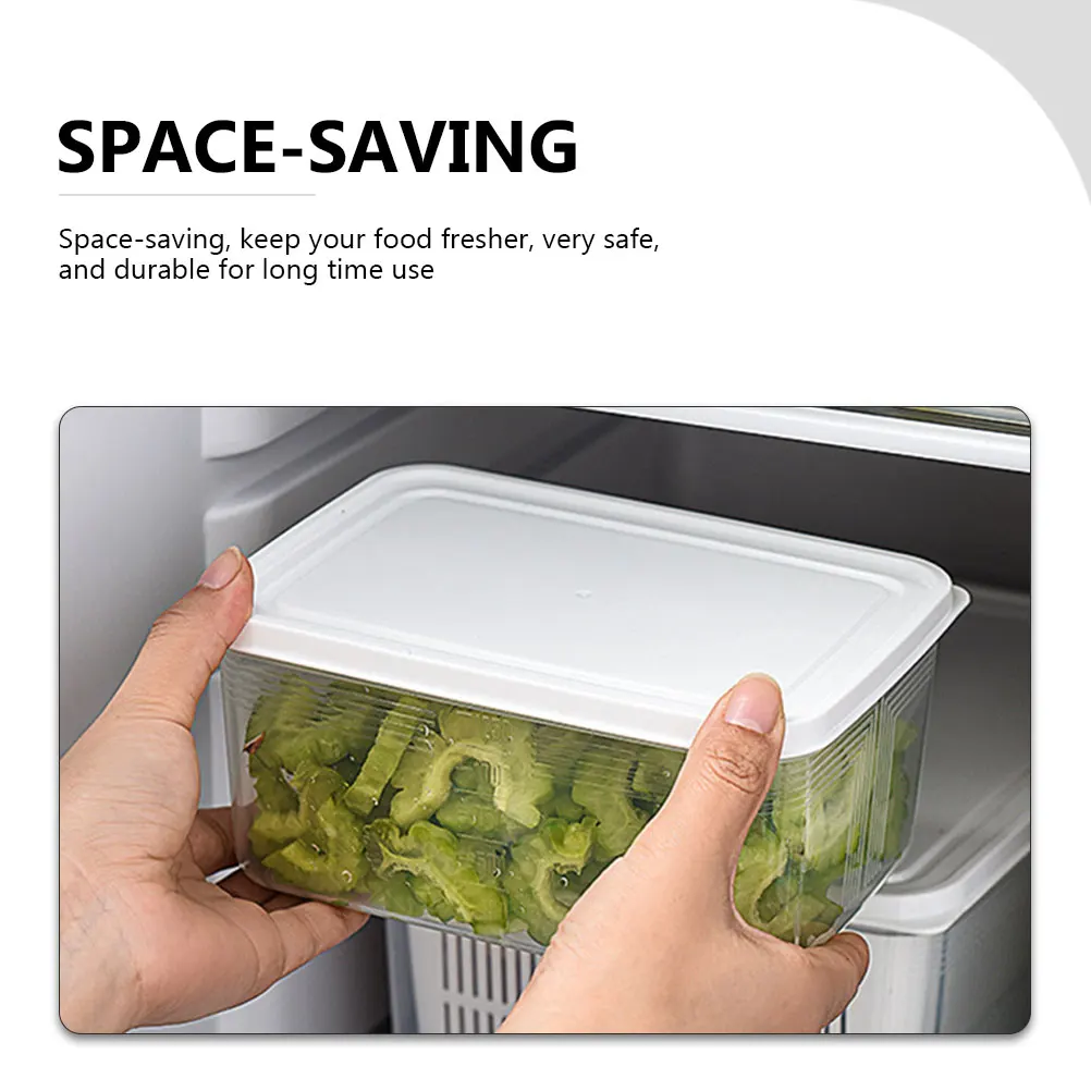 Fresh Fruit Storage Box Refrigerator Refrigerator Box Crisper Keep Food Fresh Kitchen Organizer White
Fresh Fruit Storage Box Refrigerator Refrigerator Box Crisper Keep Food Fresh Kitchen Organizer White