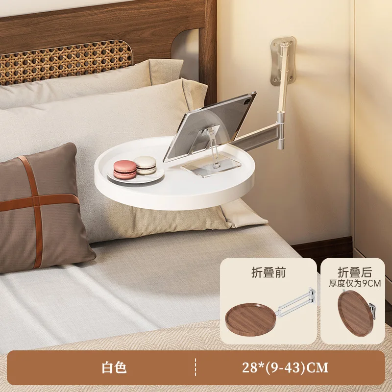 Foldable bedroom small suspended bedside shelf multifunctional creative small table simple small edge table
Foldable bedroom small suspended bedside shelf multifunctional creative small table simple small edge table