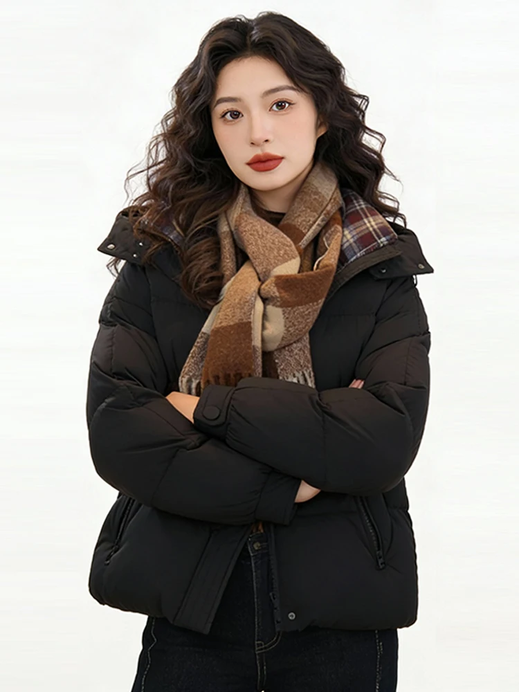 Теплое женское пуховое хлопковое пальто с капюшоном и мягкой подкладкой, Sli, корейская свободная зимняя верхняя одежда
Теплое женское пуховое хлопковое пальто с капюшоном и мягкой подкладкой, Sli, корейская свободная зимняя верхняя одежда