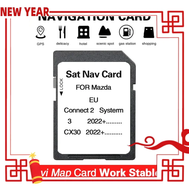 2024 Latest Update Maps Europe Russia Ukraine Turkey Version GPS SD Navigation Card for Mazda 3/CX30 2022+ Vehicle Accessories
2024 Latest Update Maps Europe Russia Ukraine Turkey Version GPS SD Navigation Card for Mazda 3/CX30 2022+ Vehicle Accessories