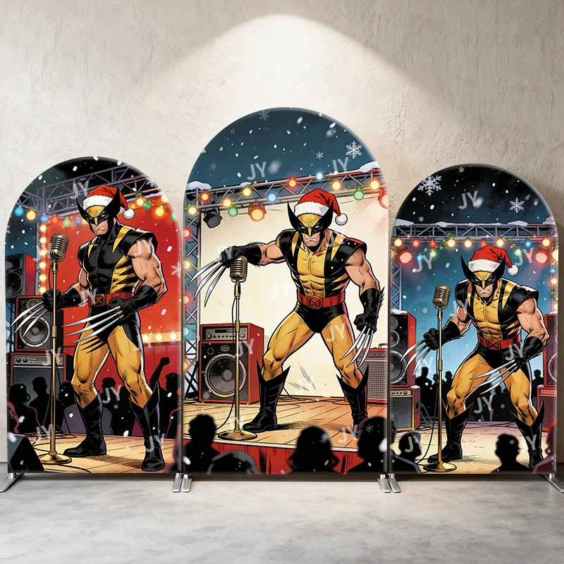 Росомаха Рождественский фон для концертной арки, шляпа Санта-Клауса, праздничная сцена для детей, день рождения, детский душ, фон для фотобудки
Росомаха Рождественский фон для концертной арки, шляпа Санта-Клауса, праздничная сцена для детей, день рождения, детский душ, фон для фотобудки