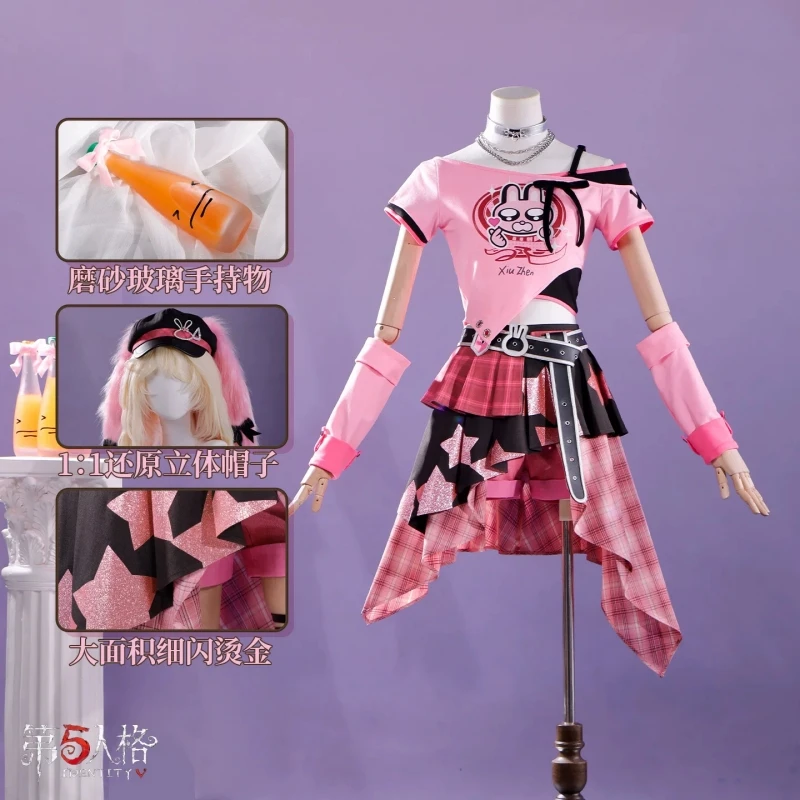 Demi Bourbon Cosplay Costume Game Identity V Anime Women Cute Uniform Barmaid Role Play Clothing Party Comic-con Suit 2026 new
Demi Bourbon Cosplay Costume Game Identity V Anime Women Cute Uniform Barmaid Role Play Clothing Party Comic-con Suit 2026 new