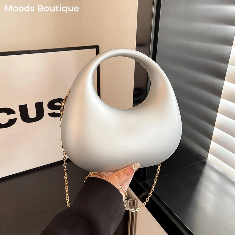MOODS Elegant Evening Clutch Bags For Women Acrylic Frosted Round Top-handle Bag Wedding Dinner Party Luxury Designer Handbags 
MOODS Elegant Evening Clutch Bags For Women Acrylic Frosted Round Top-handle Bag Wedding Dinner Party Luxury Designer Handbags