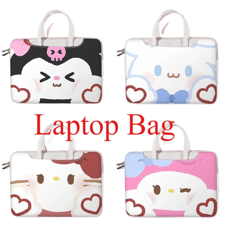 Sanrio Hello Kitty Kuromi сумка для ноутбука Cinnamoroll милый большой вместительный органайзер для планшета мультяшная сумка чехол для ноутбука 13 14 15 16 дюймов 
Sanrio Hello Kitty Kuromi сумка для ноутбука Cinnamoroll милый большой вместительный органайзер для планшета мультяшная сумка чехол для ноутбука 13 14 15 16 дюймов