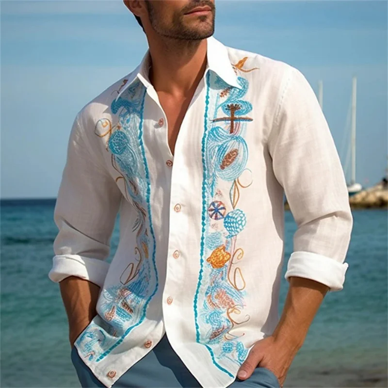 2025 Striped Men's Business Casual Printed Shirt Outdoor Work Daily Spring And Summer Long-sleeved Stretch Fabric Shirt
2025 Striped Men's Business Casual Printed Shirt Outdoor Work Daily Spring And Summer Long-sleeved Stretch Fabric Shirt