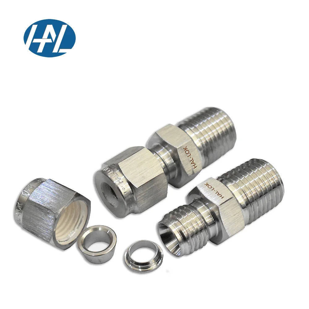 Hastelloy C-276 Stainless Steel Male Connector Compression Tube Fittings Twin Ferrule
Hastelloy C-276 Stainless Steel Male Connector Compression Tube Fittings Twin Ferrule