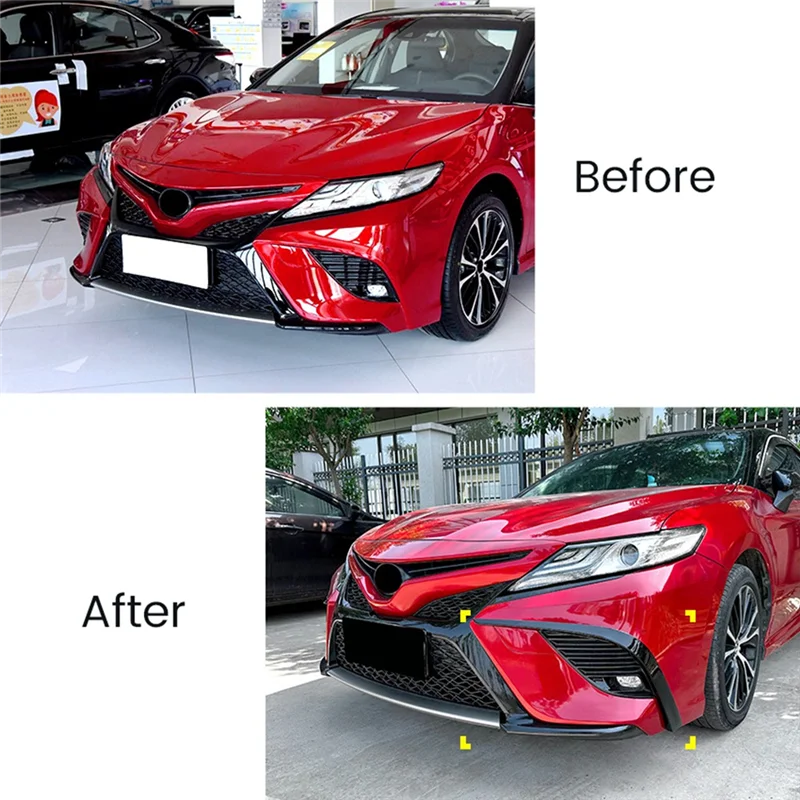 Highly Recommended.Front Bumper Light Frames Spoiler for Toyota Camry 2018-2020(Black)
Highly Recommended.Front Bumper Light Frames Spoiler for Toyota Camry 2018-2020(Black)