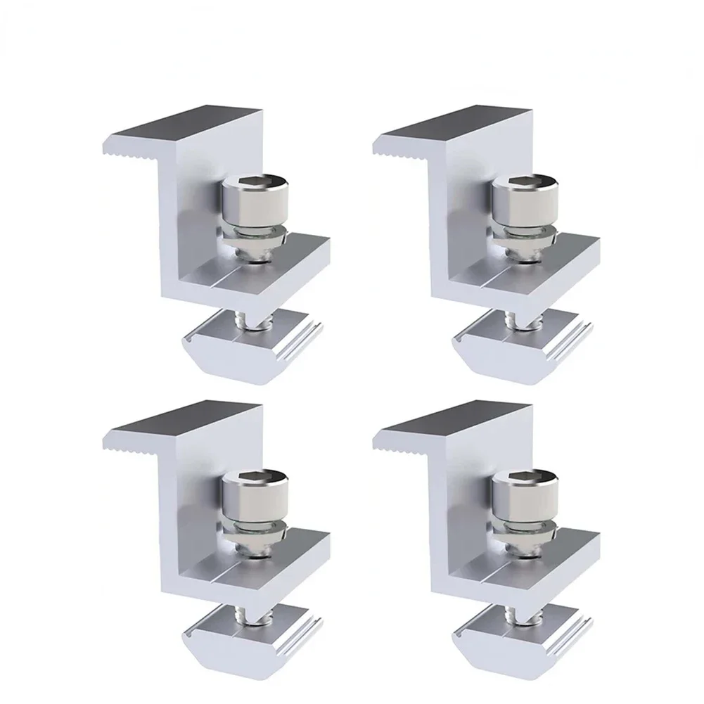 Solar Panel Adjustable Bracket Clamp, Wide Photovoltaic Support, Solar Module Mounting, Aluminium Profile, 30mm, 35mm, 2/4 Set
Solar Panel Adjustable Bracket Clamp, Wide Photovoltaic Support, Solar Module Mounting, Aluminium Profile, 30mm, 35mm, 2/4 Set