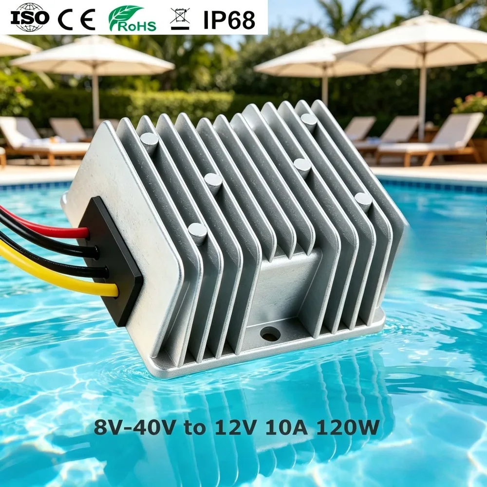 8V-40V to 12V 10A 120W Transformer Regulator Step Up Down Voltage Module Stabilizer Converter DC DC Power Supply LED Solar Car
8V-40V to 12V 10A 120W Transformer Regulator Step Up Down Voltage Module Stabilizer Converter DC DC Power Supply LED Solar Car