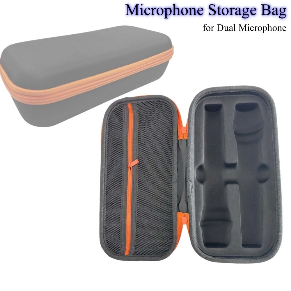 For Dual Microphone Storage Bag Organizer Portable Handbag Handheld Box Hard Case Shell Accessories
For Dual Microphone Storage Bag Organizer Portable Handbag Handheld Box Hard Case Shell Accessories