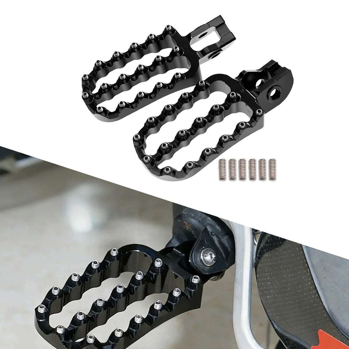For Gas Gas EC 250/300 EX 250F/300/350F/450F For Husqvarna 125-501 TE/FE Motorcycle Wider Platform Foot Pegs Footrest Footpegs
For Gas Gas EC 250/300 EX 250F/300/350F/450F For Husqvarna 125-501 TE/FE Motorcycle Wider Platform Foot Pegs Footrest Footpegs