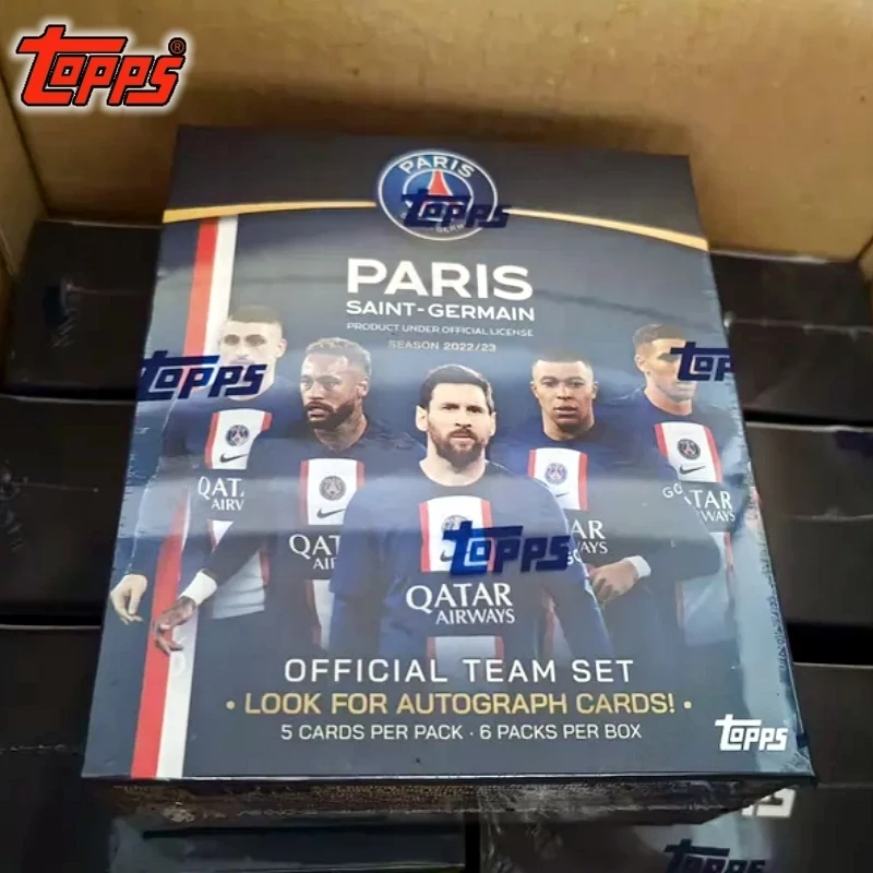 Topps 2022-2023 Paris Saint Germain Full Team Football Cards Surprise Box Various Premium Cards High Collectible Value Gift
Topps 2022-2023 Paris Saint Germain Full Team Football Cards Surprise Box Various Premium Cards High Collectible Value Gift
