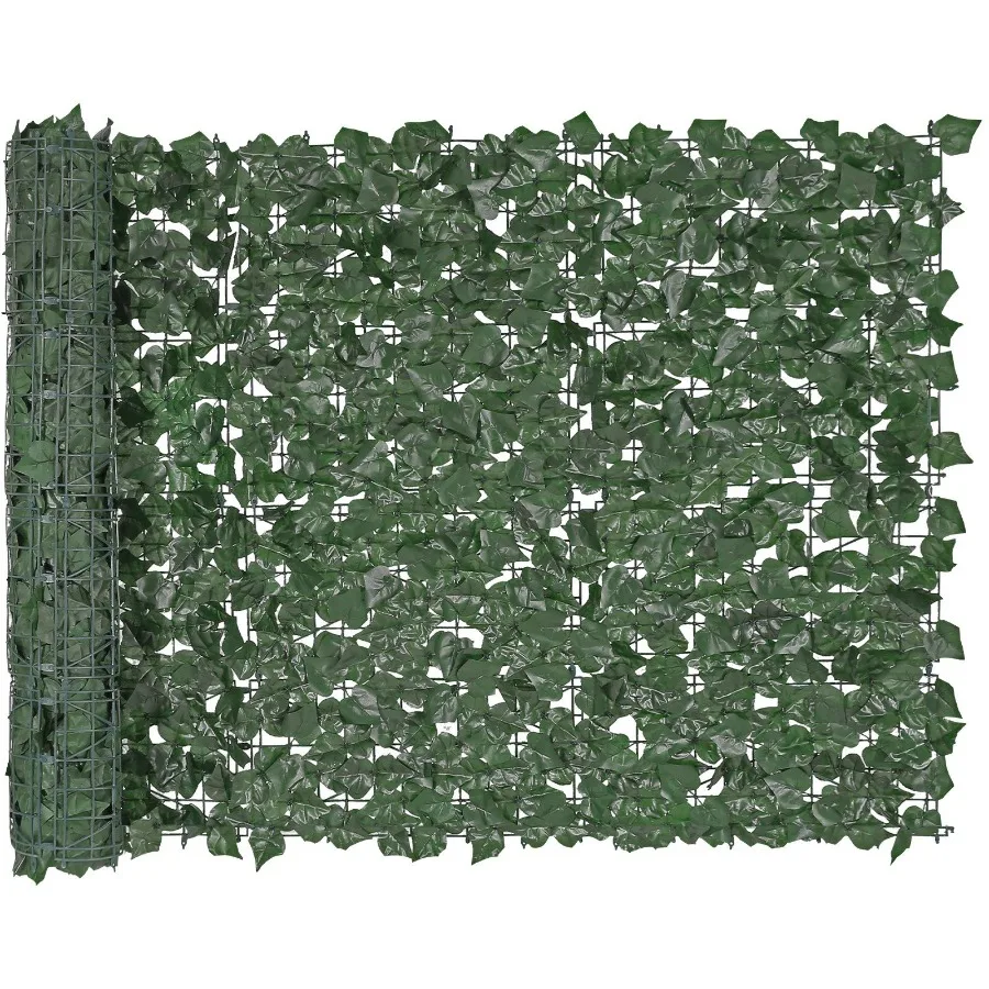 Ivy Privacy Fence 39 x 98 in Artificial Green Wall Screen Greenery Ivy Fence with Strengthened Joint Faux Hedges Vine Leaf Dra
Ivy Privacy Fence 39 x 98 in Artificial Green Wall Screen Greenery Ivy Fence with Strengthened Joint Faux Hedges Vine Leaf Dra
