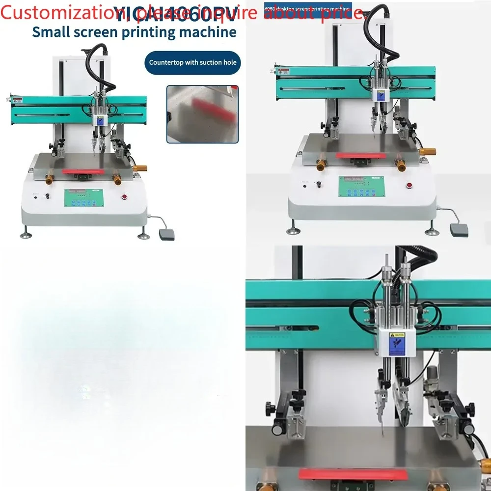 Hot saleYICAI4060PV Semi-Automatic Screen Printing Machine High Precision Flat Print Equipment Table Printing Tools With
Hot saleYICAI4060PV Semi-Automatic Screen Printing Machine High Precision Flat Print Equipment Table Printing Tools With