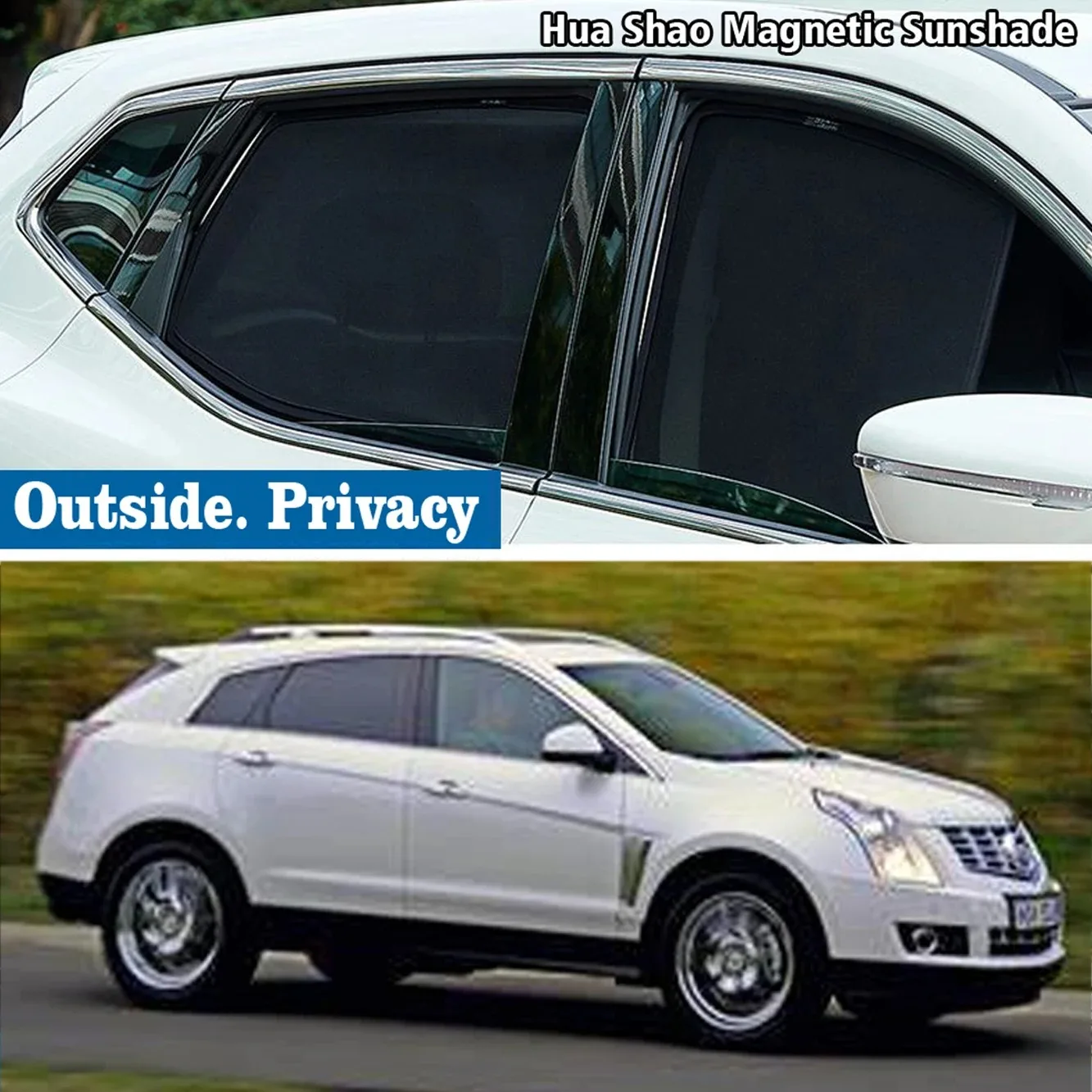 For Cadillac SRX 2010 - 2017 2011 2012 2013 Magnetic Car Sunshade Shield Front Windshield Frame Curtain Sun Shades Accessories
For Cadillac SRX 2010 - 2017 2011 2012 2013 Magnetic Car Sunshade Shield Front Windshield Frame Curtain Sun Shades Accessories