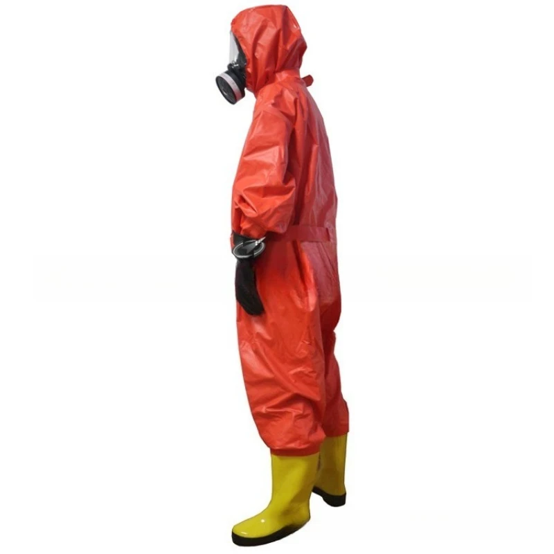 Protective clothing for SF6 sulfur hexafluoride Acid and alkali resistant one-piece chemical protective clothing
Protective clothing for SF6 sulfur hexafluoride Acid and alkali resistant one-piece chemical protective clothing