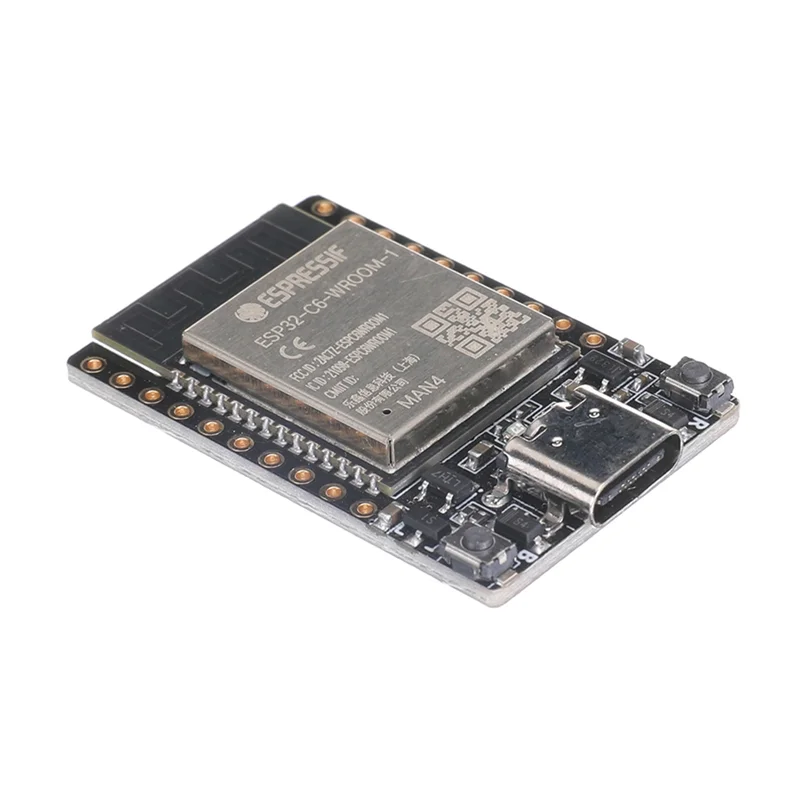 Durable-ESP32-C6 Development Board ESP32-C6 Series Module Black PCB+Metal Wifi6 ESP32 Board Microcontroller Module Board,ESP32-C
Durable-ESP32-C6 Development Board ESP32-C6 Series Module Black PCB+Metal Wifi6 ESP32 Board Microcontroller Module Board,ESP32-C