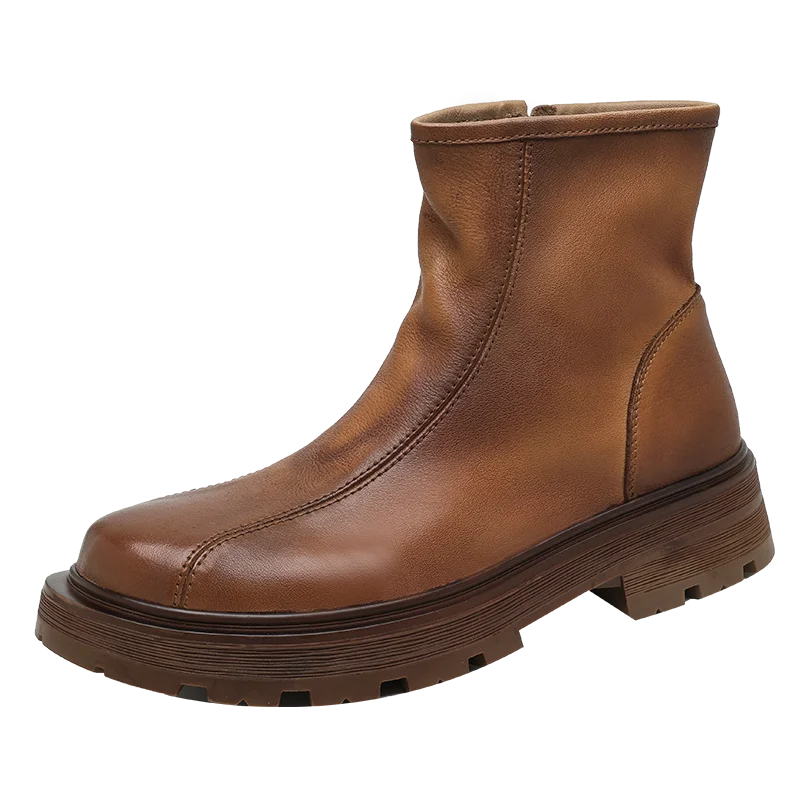 Italy Men's Motorcycle Boots Luxury Ankel Boots Slip-on Vintage Business Dress Shoes Casual Shoes For Men Cowboy Boots Platform
Italy Men's Motorcycle Boots Luxury Ankel Boots Slip-on Vintage Business Dress Shoes Casual Shoes For Men Cowboy Boots Platform