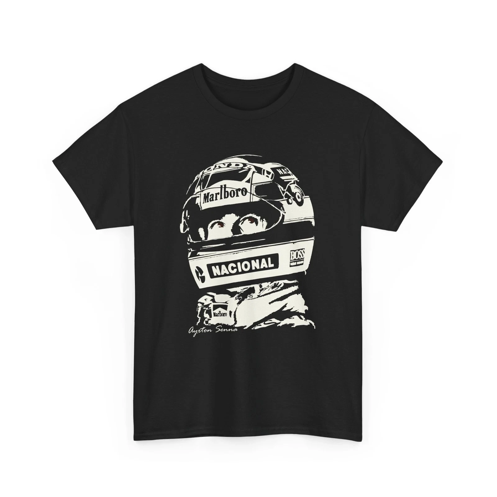 Футболка Ayrton Senna Tribute SENNA, винтажная футболка для гонок Formula F1, подарок для любителей гонок, мужская и женская летняя повседневная хлопковая футболка для экипажа
Футболка Ayrton Senna Tribute SENNA, винтажная футболка для гонок Formula F1, подарок для любителей гонок, мужская и женская летняя повседневная хлопковая футболка для экипажа