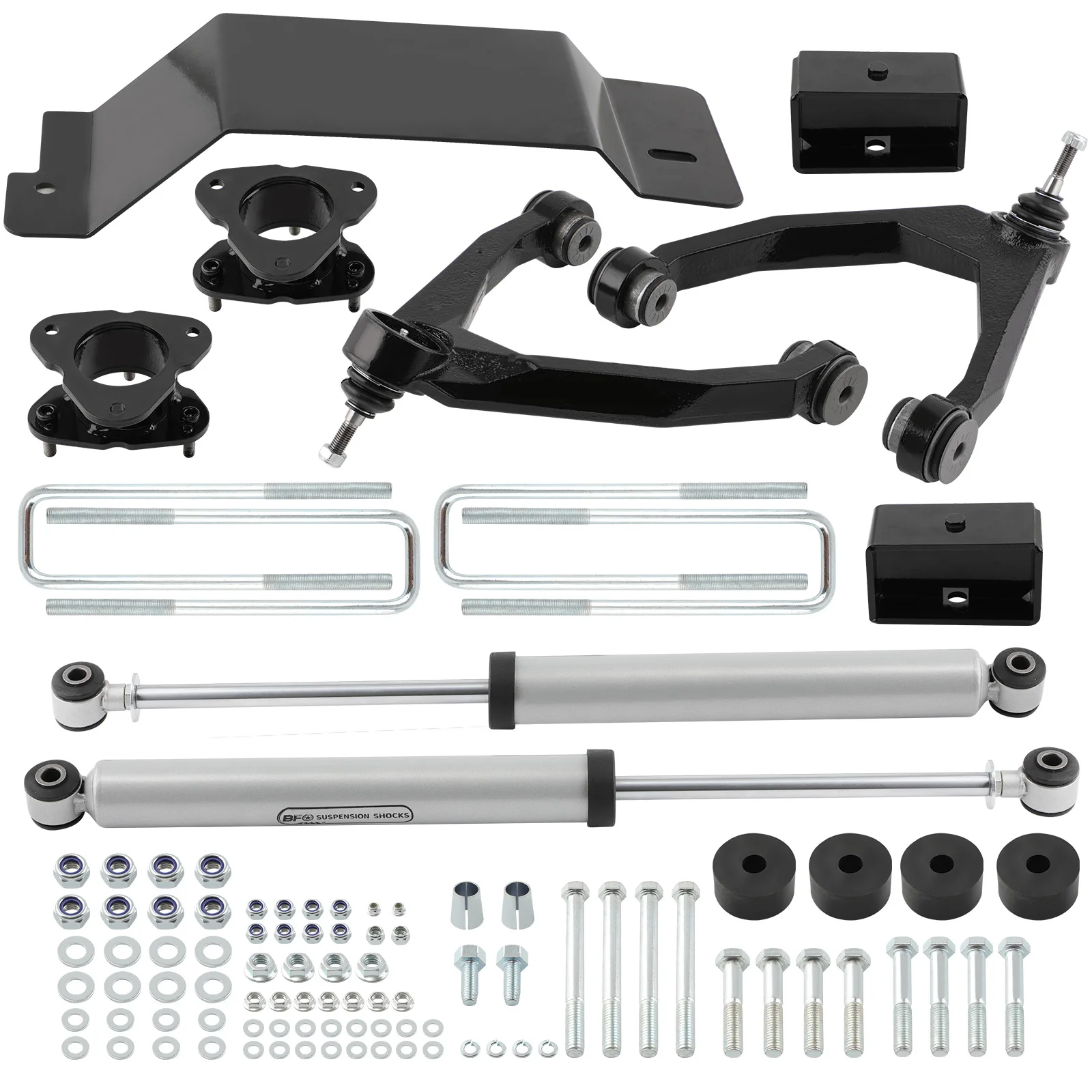 Верхние рычаги подъемного комплекта 3,5 дюйма для Chevy Silverado GMC Sierra 1500 4WD 2007-2016 гг.
Верхние рычаги подъемного комплекта 3,5 дюйма для Chevy Silverado GMC Sierra 1500 4WD 2007-2016 гг.