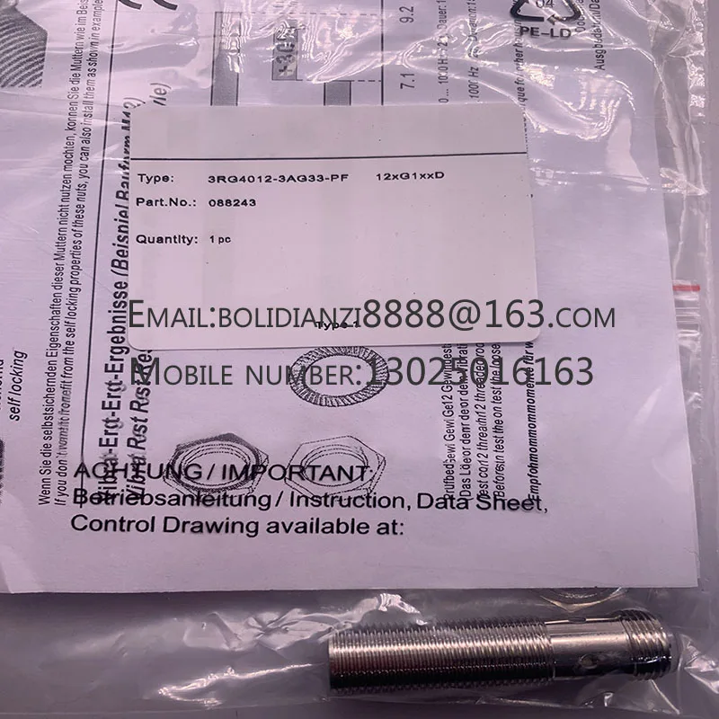 The brand-new original sensor 3RG4012-3AG33-PF 3RG4012-0AG33-PF warranty for one year in stock
The brand-new original sensor 3RG4012-3AG33-PF 3RG4012-0AG33-PF warranty for one year in stock