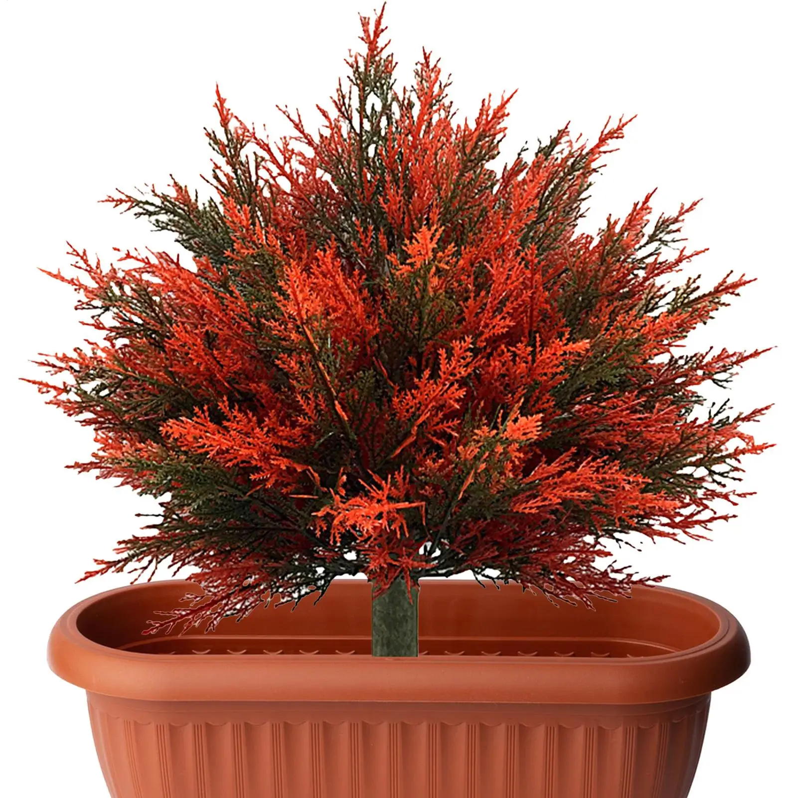 Faux Cedar Tree Fake Plants For Outdoors Easy Maintenance 24-inch Tall Artificial Plants For Yard Lawn Porch Landscaping Walkway
Faux Cedar Tree Fake Plants For Outdoors Easy Maintenance 24-inch Tall Artificial Plants For Yard Lawn Porch Landscaping Walkway