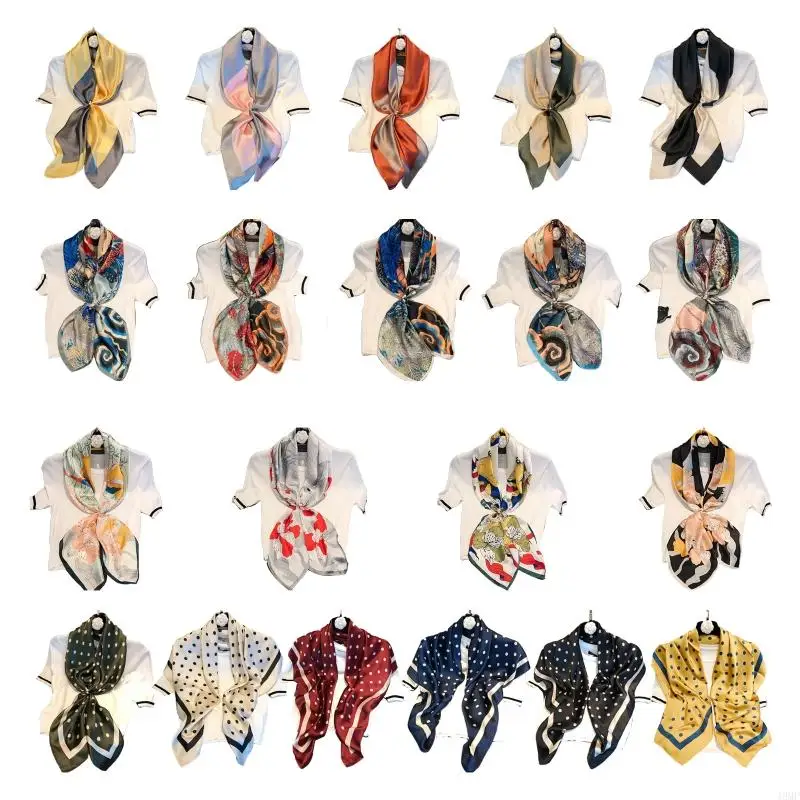 90x90cm Fashion Color Matching Printed Scarf Women Silk Satin Hijab Scarf Luxury Square Shawl Headband Bandanas Turban
90x90cm Fashion Color Matching Printed Scarf Women Silk Satin Hijab Scarf Luxury Square Shawl Headband Bandanas Turban