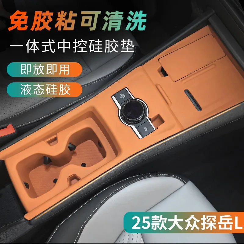For New Volkswagen Tayron L Center Console Silicone Protection Mat Interior Accessories Gear Shift Trim Sticker Anti-Scratch
For New Volkswagen Tayron L Center Console Silicone Protection Mat Interior Accessories Gear Shift Trim Sticker Anti-Scratch