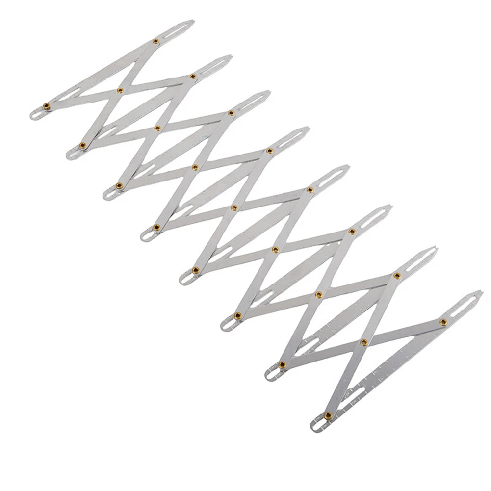 Sliver Buttonhole Spacer Sewing Convenience Adjustable Length Gauge Curtain-making Essential For Curtain Shops
Sliver Buttonhole Spacer Sewing Convenience Adjustable Length Gauge Curtain-making Essential For Curtain Shops