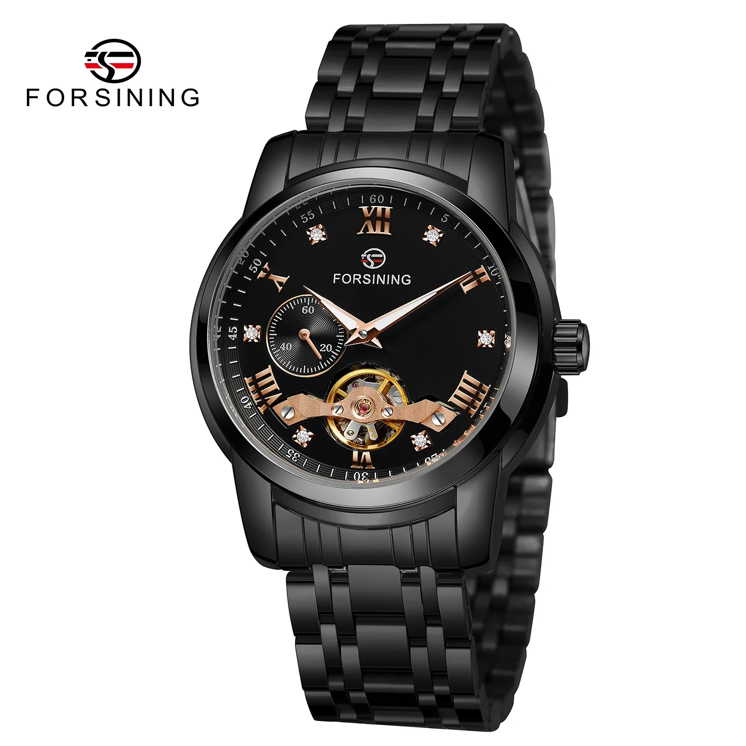 Luxury Brand New Arrival Mens Automatic Self-wind Wrist Watch Tourbillon Stainless Steel Strap Mechanical for Men Wristwatch
Luxury Brand New Arrival Mens Automatic Self-wind Wrist Watch Tourbillon Stainless Steel Strap Mechanical for Men Wristwatch