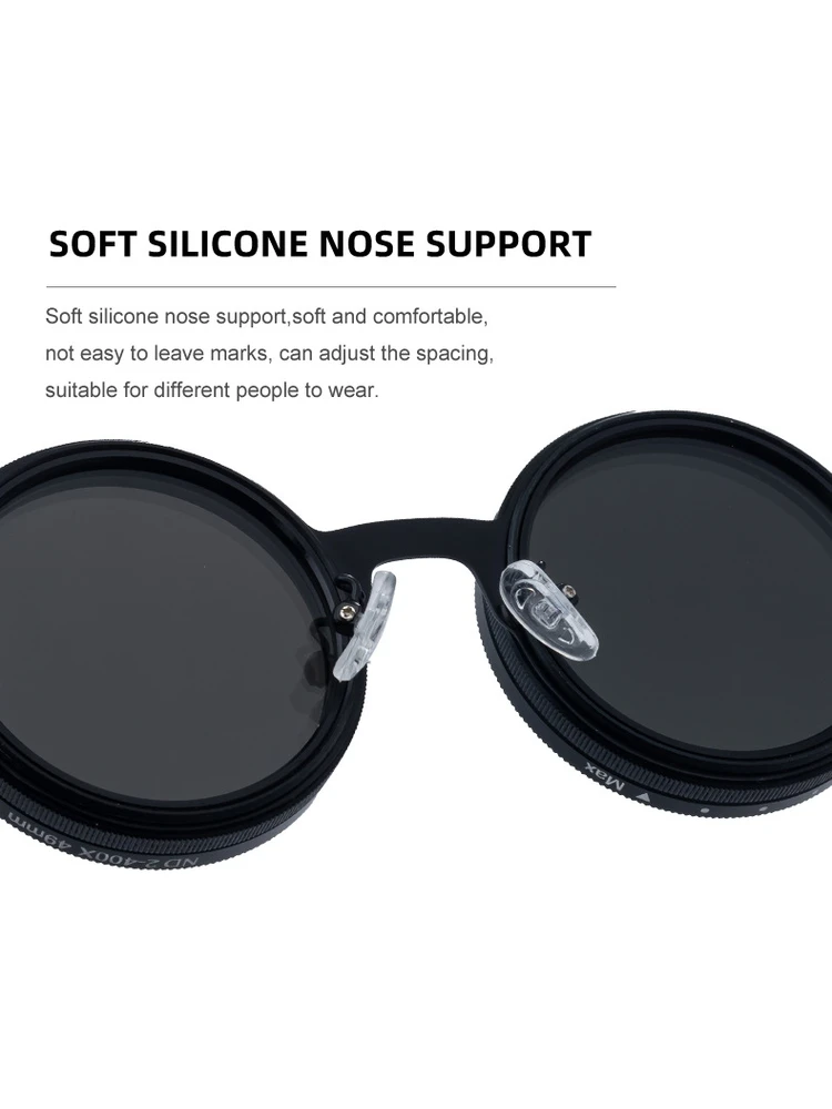 Adjustable Manual Zoom Sunglasses Men's round Frame Sun Protection Polarized Glasses for Strong Light Sports Style Universal ...
Adjustable Manual Zoom Sunglasses Men's round Frame Sun Protection Polarized Glasses for Strong Light Sports Style Universal ...