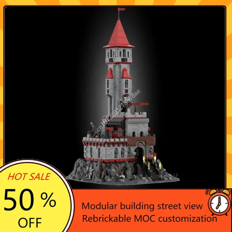 5337 PCS MOC Medieval Castle Custom Puzzle Model Batlord's Castle Technical DIY Assembly Technology Set For Child Holiday Gift
5337 PCS MOC Medieval Castle Custom Puzzle Model Batlord's Castle Technical DIY Assembly Technology Set For Child Holiday Gift