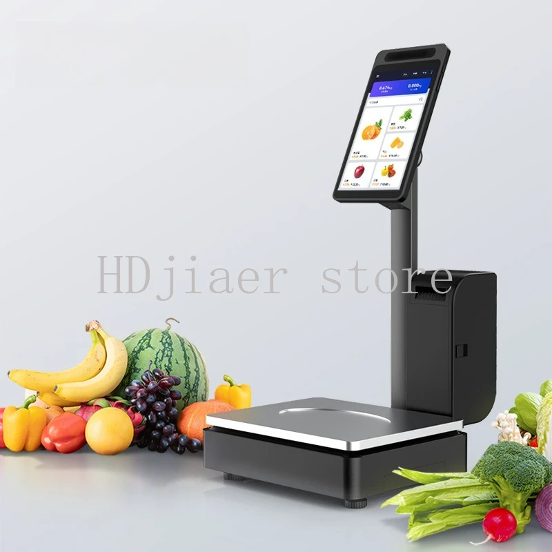 The new AI recognition cashier says C201 farmers' supermarket small plug-and-play portable self-service electronic scale
The new AI recognition cashier says C201 farmers' supermarket small plug-and-play portable self-service electronic scale