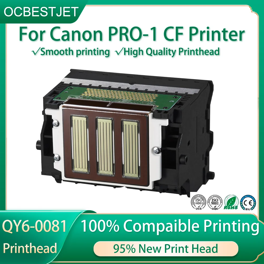 95% New For Canon QY6 0081 Printhead Nozzle FOR CANON QY6-0081 PRO-1 CF Fixma PRO-1 Printer Refurbish Print Head Smooth Printing
95% New For Canon QY6 0081 Printhead Nozzle FOR CANON QY6-0081 PRO-1 CF Fixma PRO-1 Printer Refurbish Print Head Smooth Printing