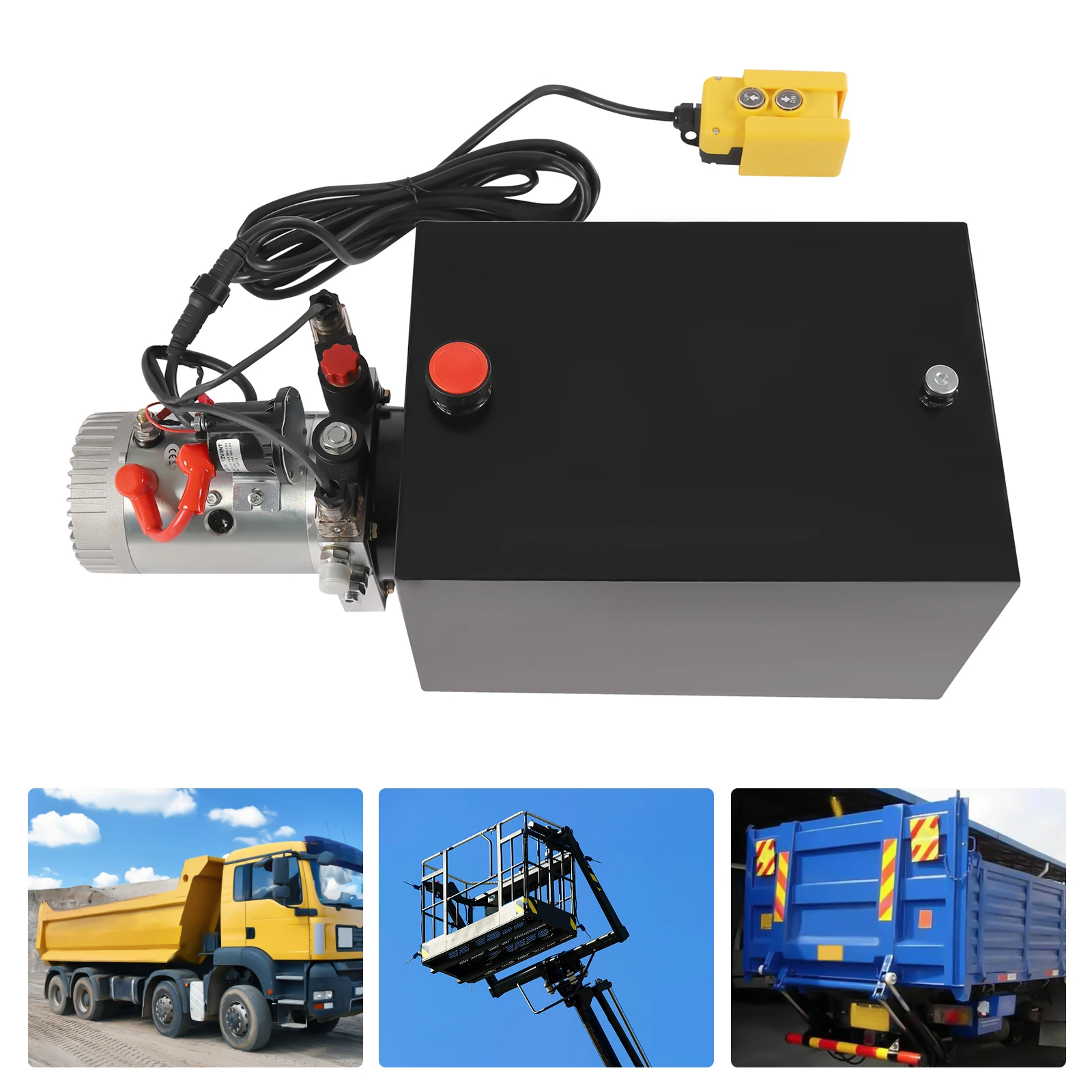 Car Jack Hydraulic Pump DC12V Single Acting Dump Trailer Power Unit Remote Control Crane Truck CarLift Motor
Car Jack Hydraulic Pump DC12V Single Acting Dump Trailer Power Unit Remote Control Crane Truck CarLift Motor