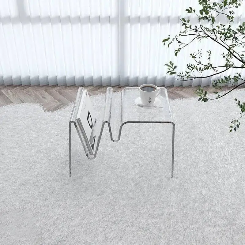 Creative Acrylic Sofa Small Side Coffee Table Library Furniture Living Room Storage Bookshelves Transparent Small Tea Tables
Creative Acrylic Sofa Small Side Coffee Table Library Furniture Living Room Storage Bookshelves Transparent Small Tea Tables