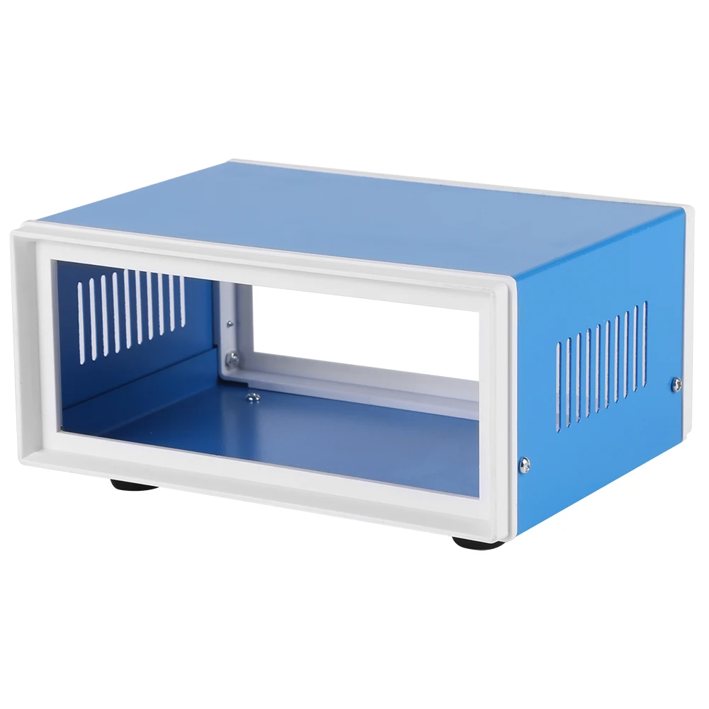 Enclosure Cabinet Enclosure Project Case 170*130*80mm Blue Metal Enclosure Project Case DIY Junction Box
Enclosure Cabinet Enclosure Project Case 170*130*80mm Blue Metal Enclosure Project Case DIY Junction Box