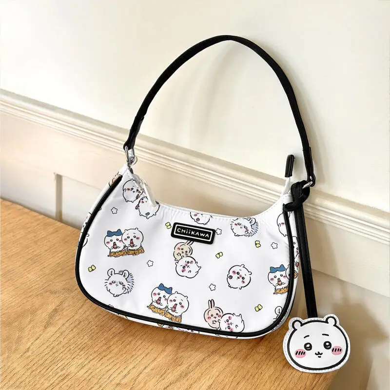 Kawaii Chiikawa Underarm Shoulder Bag Cute Usagi Hachiware Print Underarm Handbag Casual Daily Shoulder Bag Birthday Gift
Kawaii Chiikawa Underarm Shoulder Bag Cute Usagi Hachiware Print Underarm Handbag Casual Daily Shoulder Bag Birthday Gift