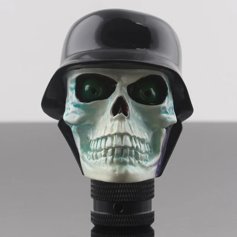 Cold cast resin and metal Universal manual shift lever knob car Manual Seaman Skull Stick Gear Shift Knob Shifter Lever
Cold cast resin and metal Universal manual shift lever knob car Manual Seaman Skull Stick Gear Shift Knob Shifter Lever