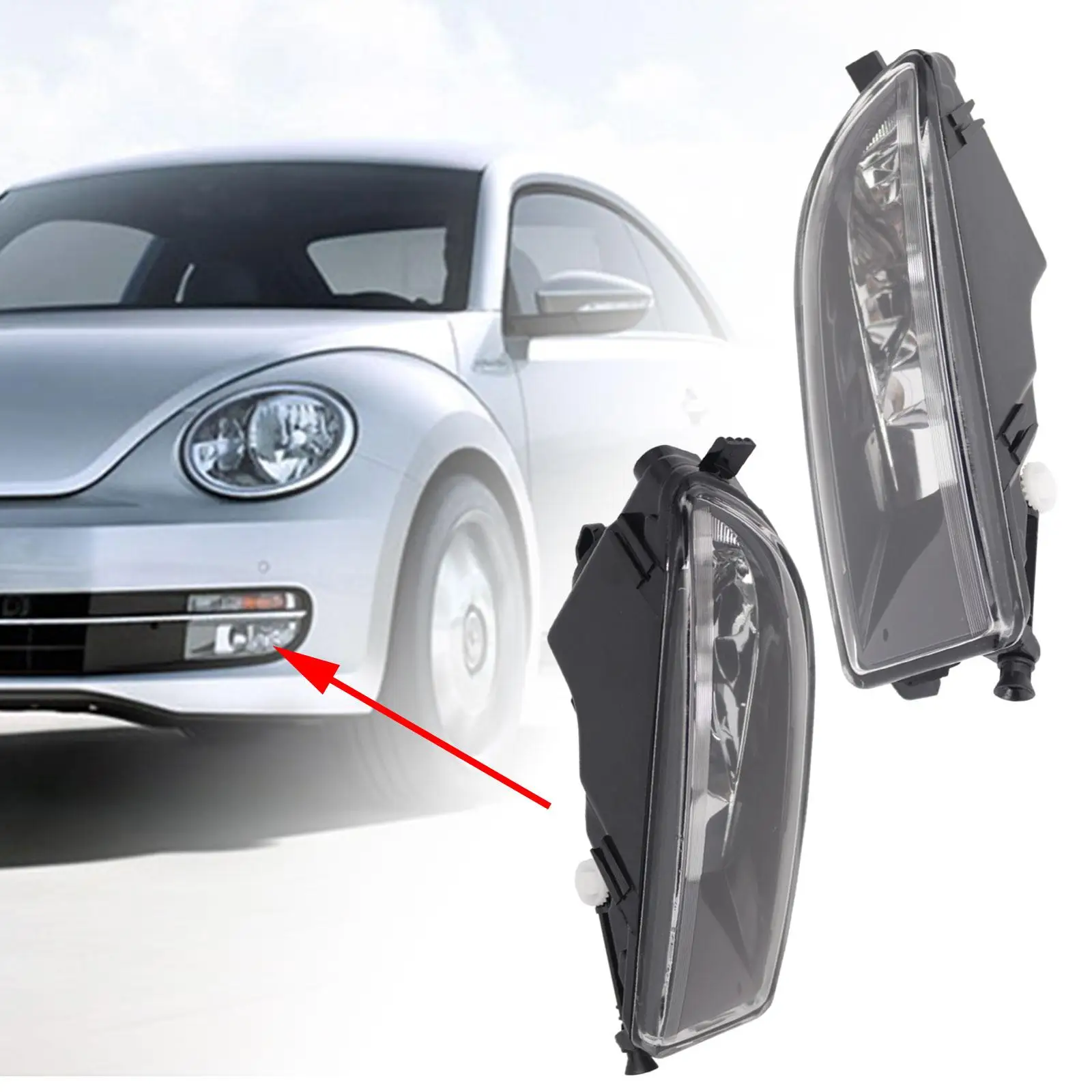 Высокопроизводительная противотуманная фара для переднего бампера VW Beetle
Высокопроизводительная противотуманная фара для переднего бампера VW Beetle
